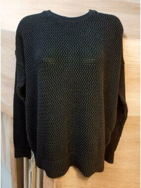 Topman Womens Crew Oversized Mesh Sweater Size Small